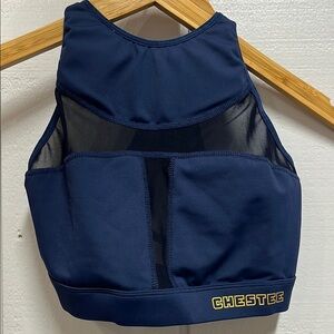 The Chestee Navy Sports Bra